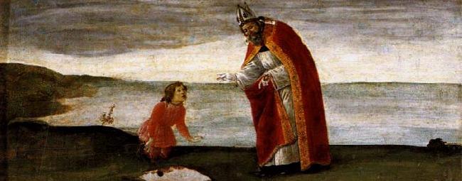 BOTTICELLI, Sandro Vision of St Augustine